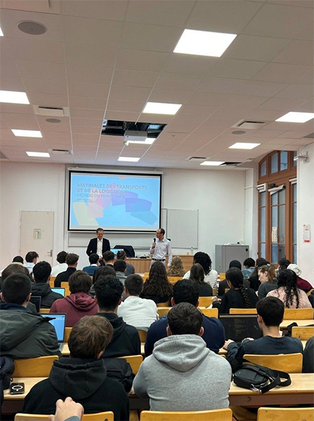 Les Matinales du Transport et de la Logistique – saison 2 - 2025-2026. Seconde table ronde. Les métiers du ferroviaire. Source : https://www.linkedin.com/feed/update/urn:li:activity:7396843389960306688/